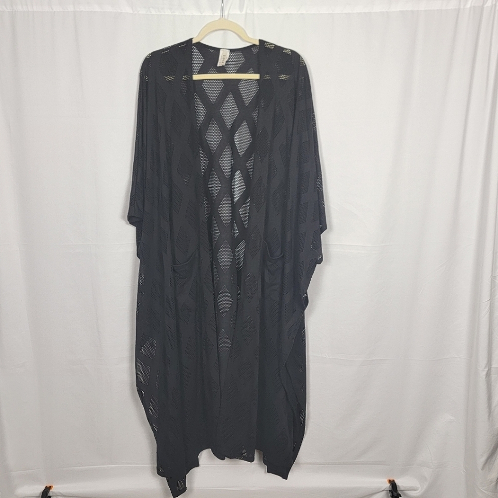 Black Kimono Cover Up #2650